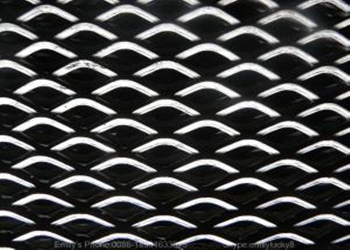 El aluminio resistente amplió la malla de alambre decorativa del agujero de la hoja de metal 5x10