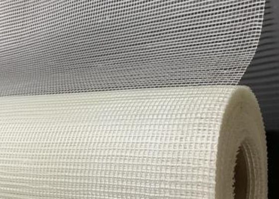 Resistencia blanca al alambre de alta temperatura Mesh Plain 60g 4x4mesh de la fibra de vidrio