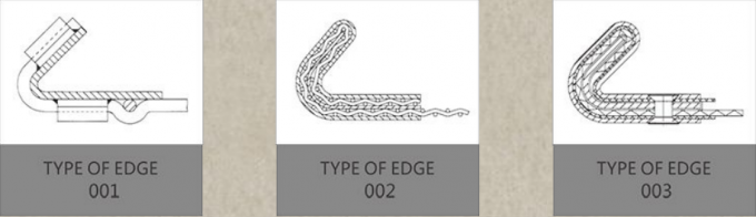 alambre tejido prensado de acero inoxidable Mesh For Bbq Grill del 1-1.5m 4