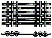 alambre tejido prensado de acero inoxidable Mesh For Bbq Grill del 1-1.5m 3